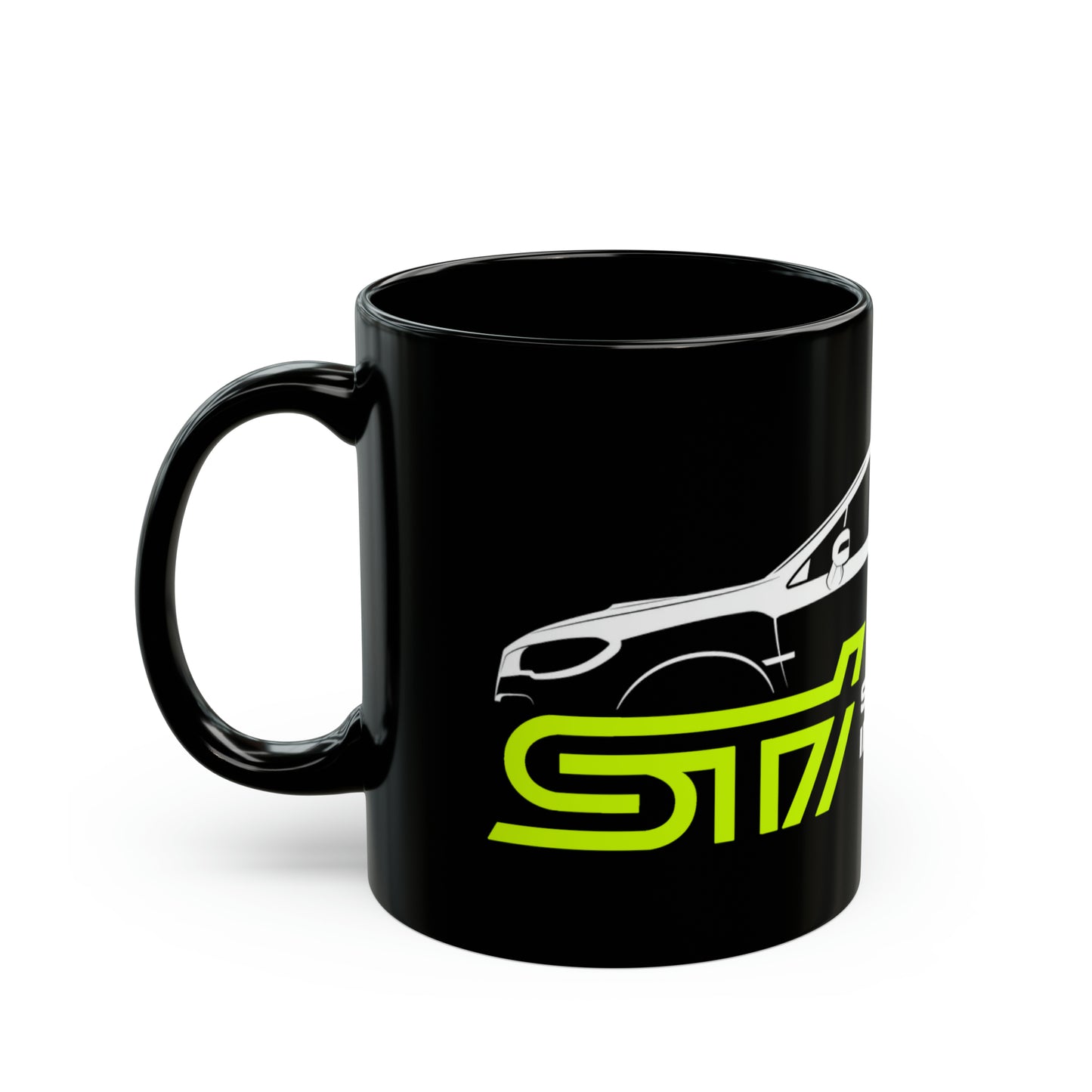 Subaru WRX STi 11oz Black Mug