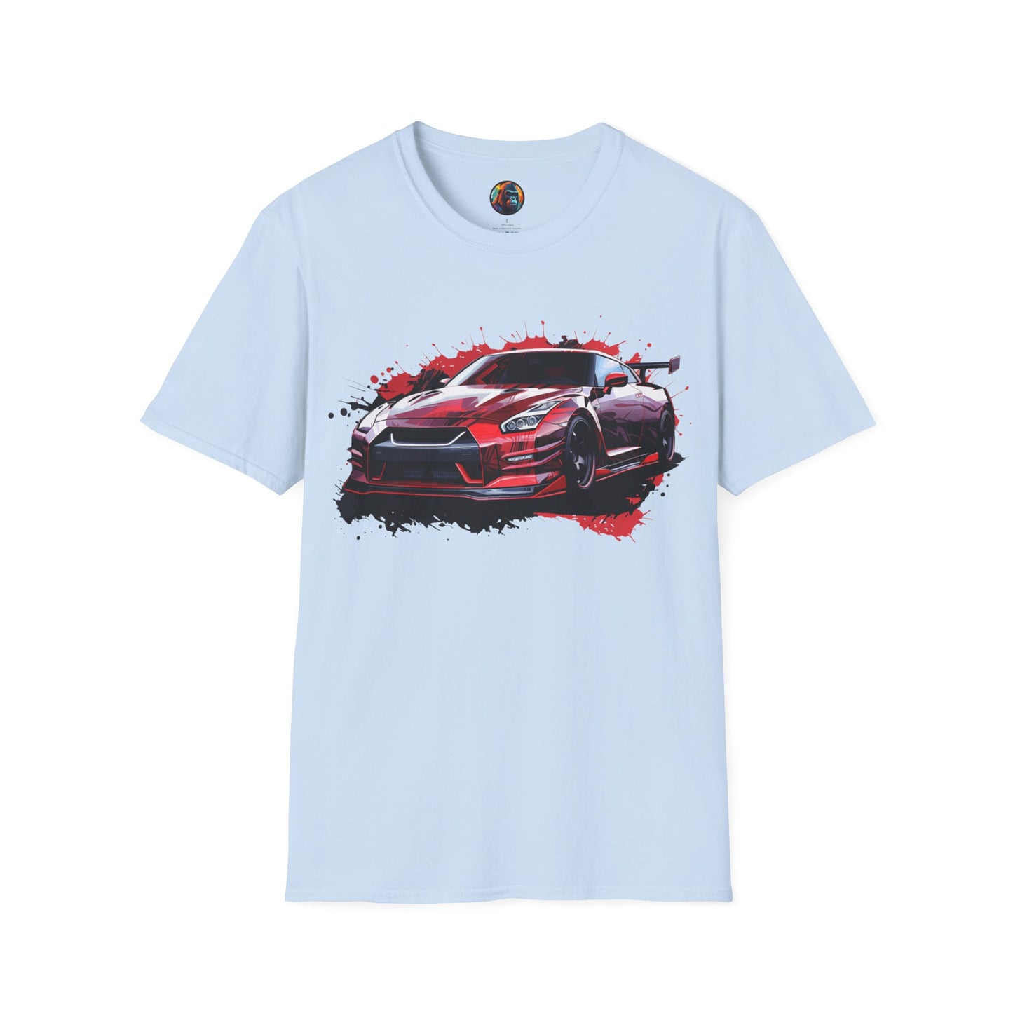 Nissan GTR NISMO Red Graffiti Splash T-Shirt