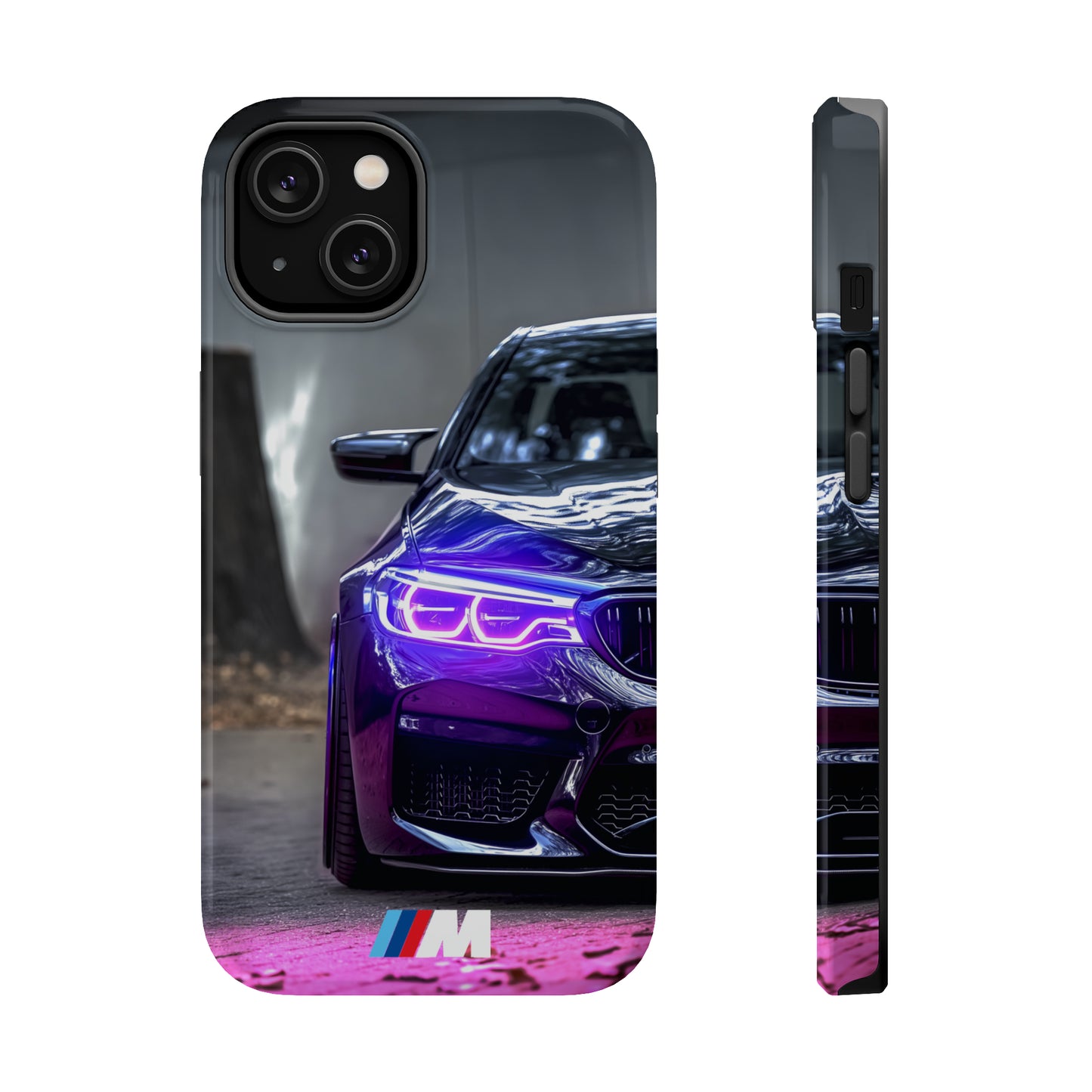BMW F80 M3 Purple Laserlight Magsafe Tough iPhone Case