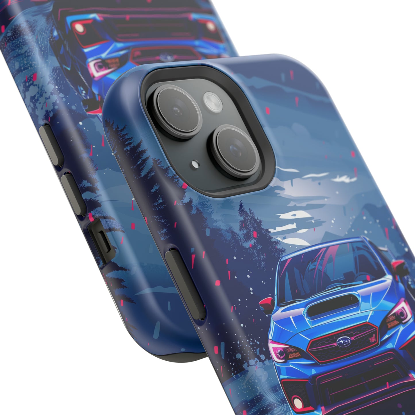 Subaru WRX STI World Rally Blue MagSafe Tough iPhone Case