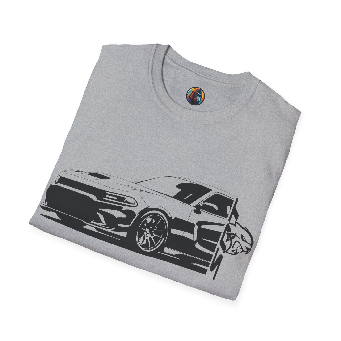 Dodge Charger Front End SRT Hellcat T-Shirt