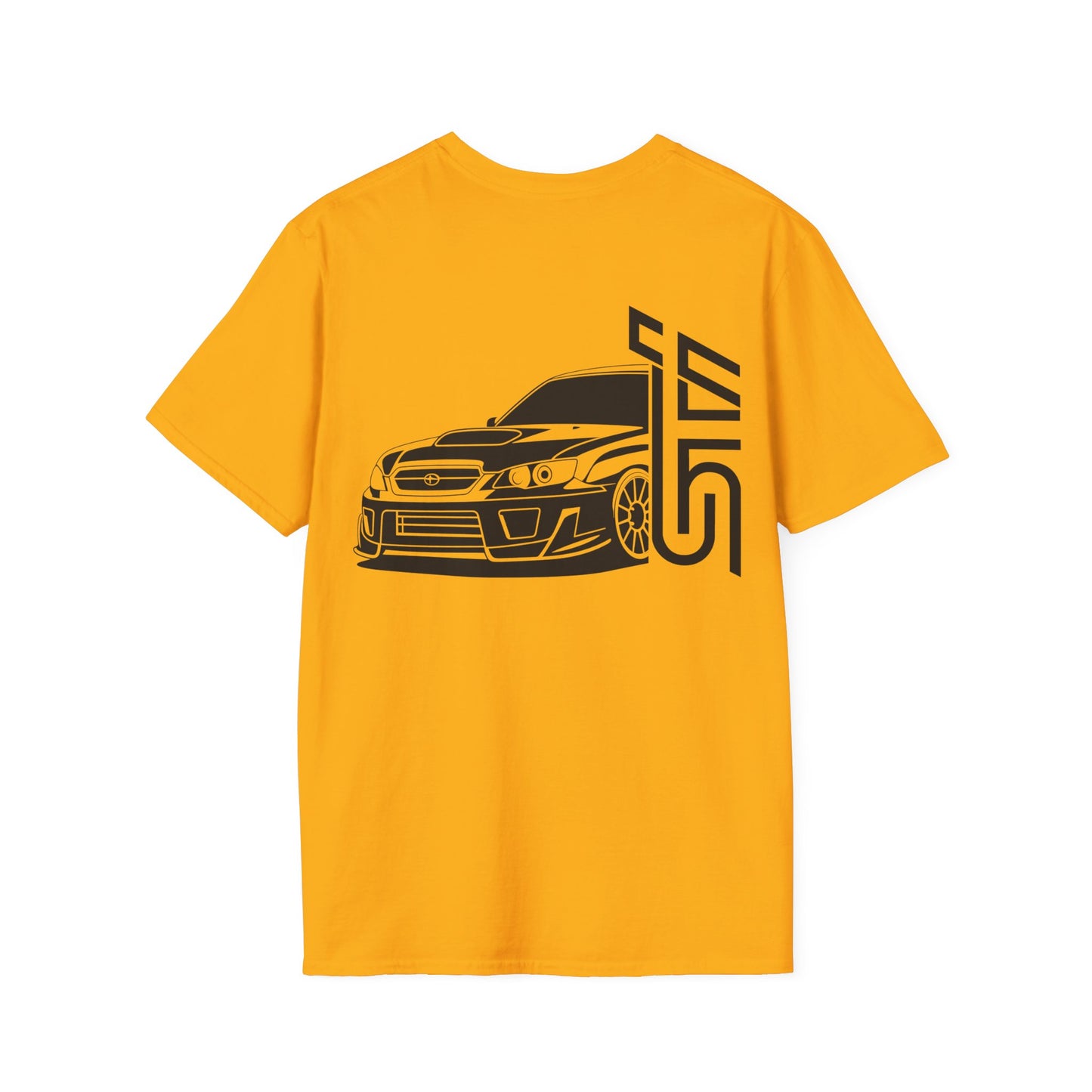Subaru WRX STI Hawkeye Front and Back T-Shirt