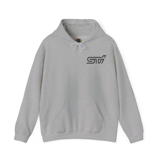 Subaru WRX STI Front and Back Design Hooded Sweatshirt