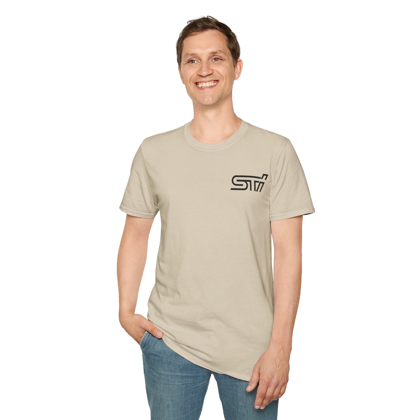 Subaru WRX STI Front End Back Logo T-Shirt