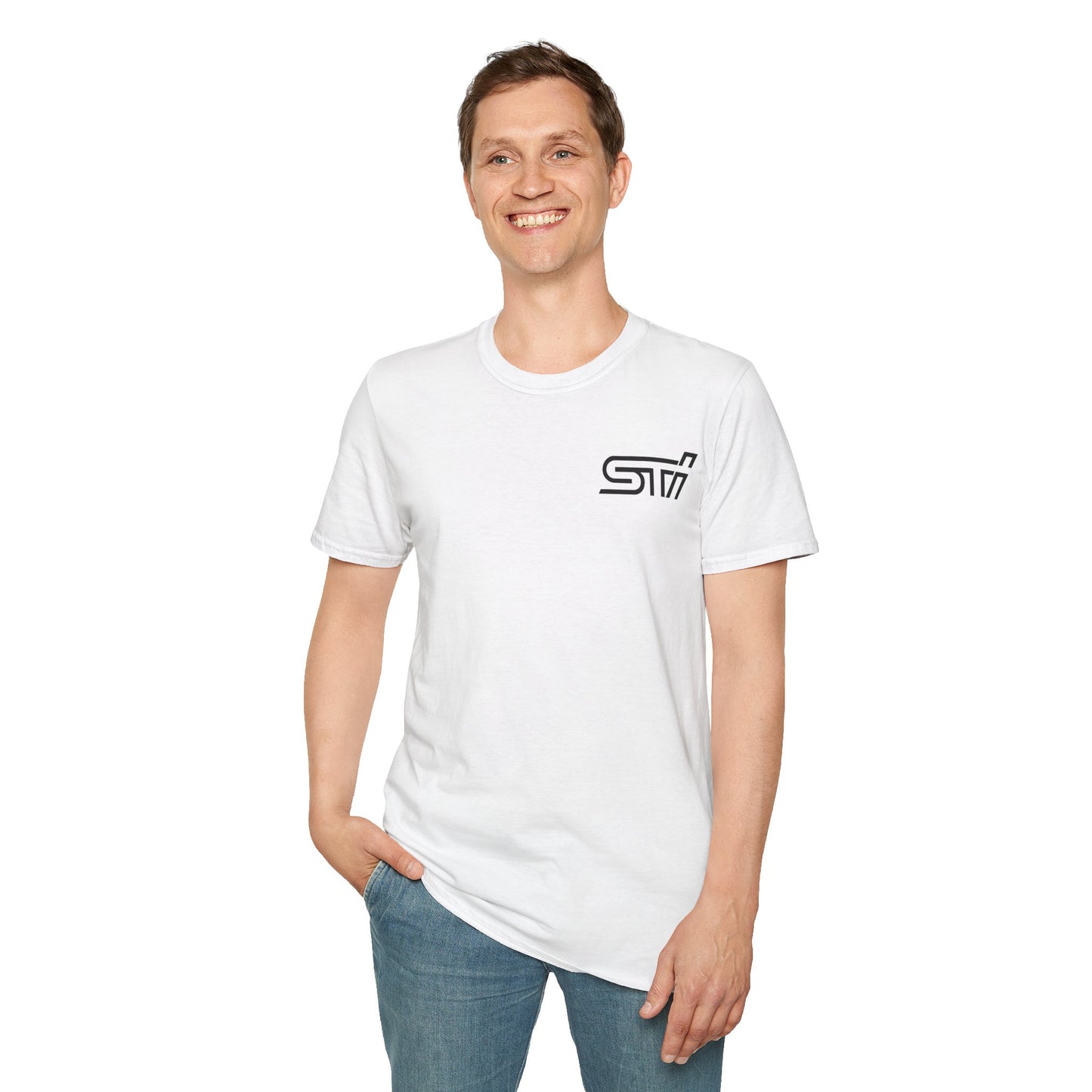 Subaru WRX STI Front End Back Logo T-Shirt