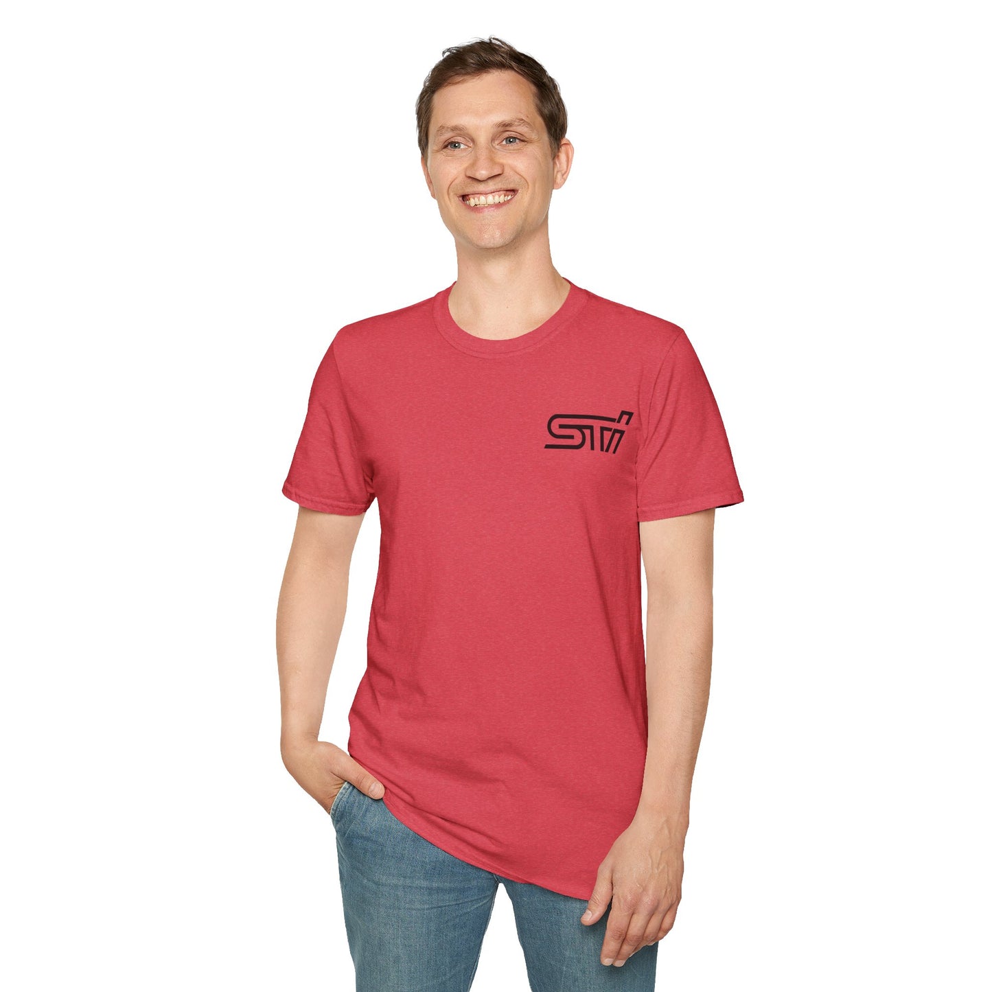 Subaru WRX STI Front End Back Logo T-Shirt