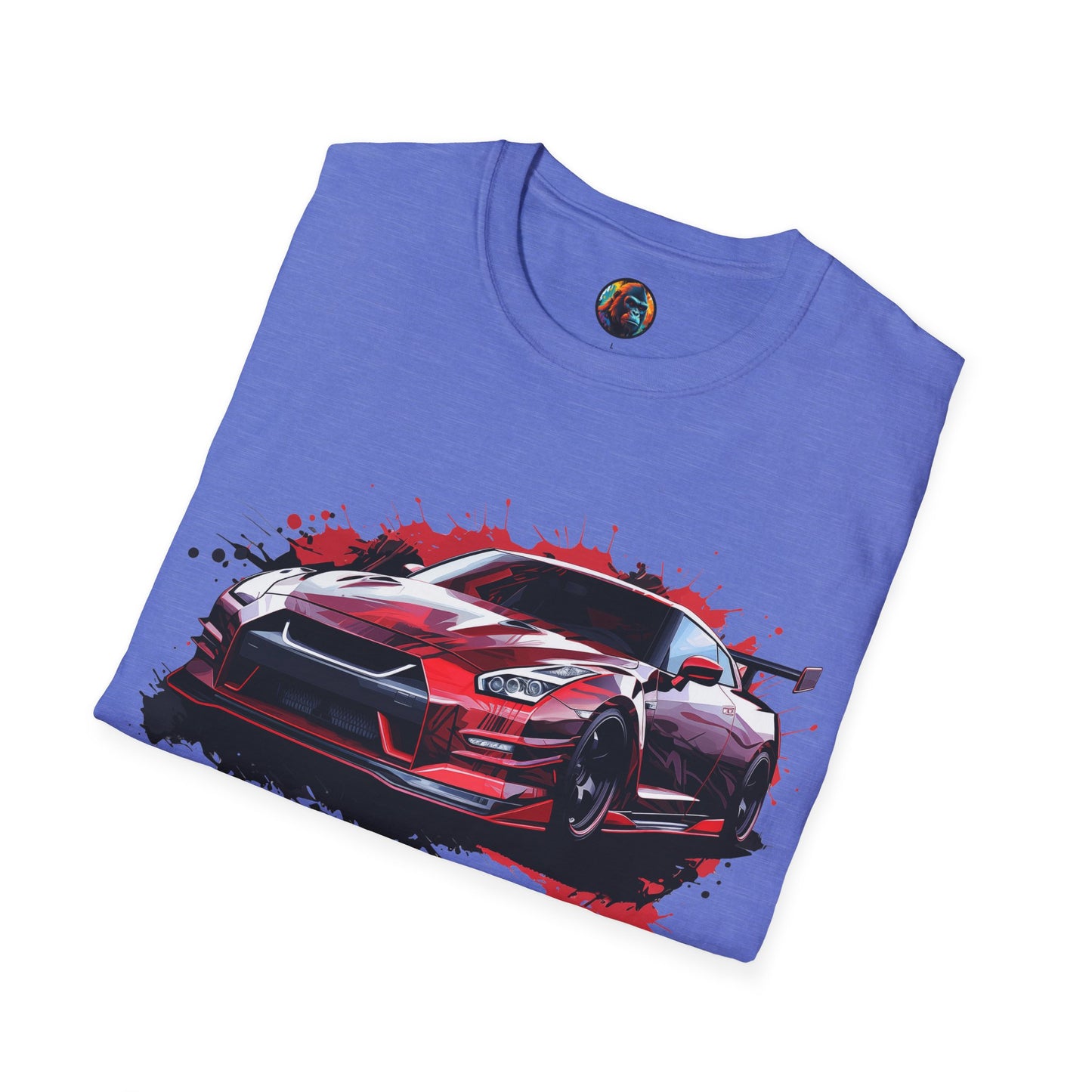 Nissan GTR NISMO Red Graffiti Splash T-Shirt