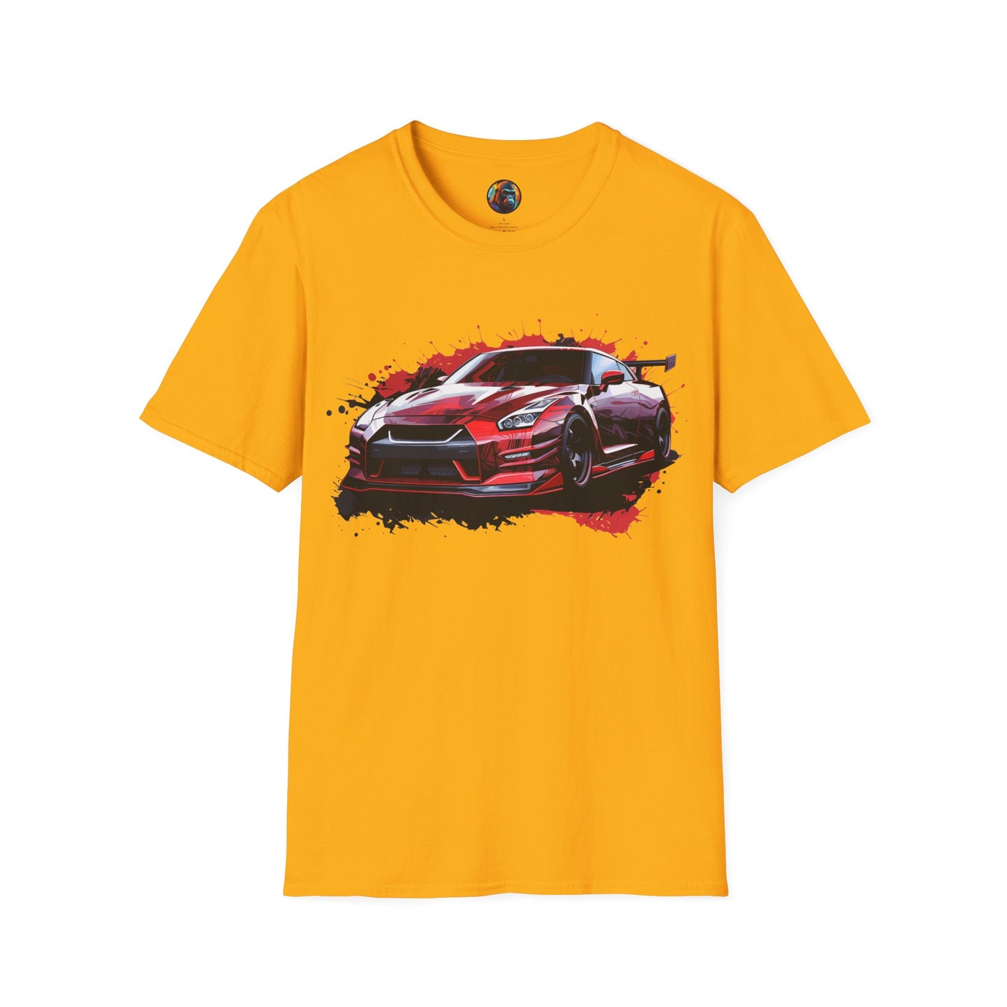 Nissan GTR NISMO Red Graffiti Splash T-Shirt