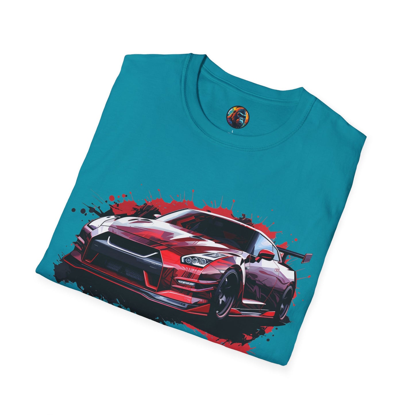 Nissan GTR NISMO Red Graffiti Splash T-Shirt