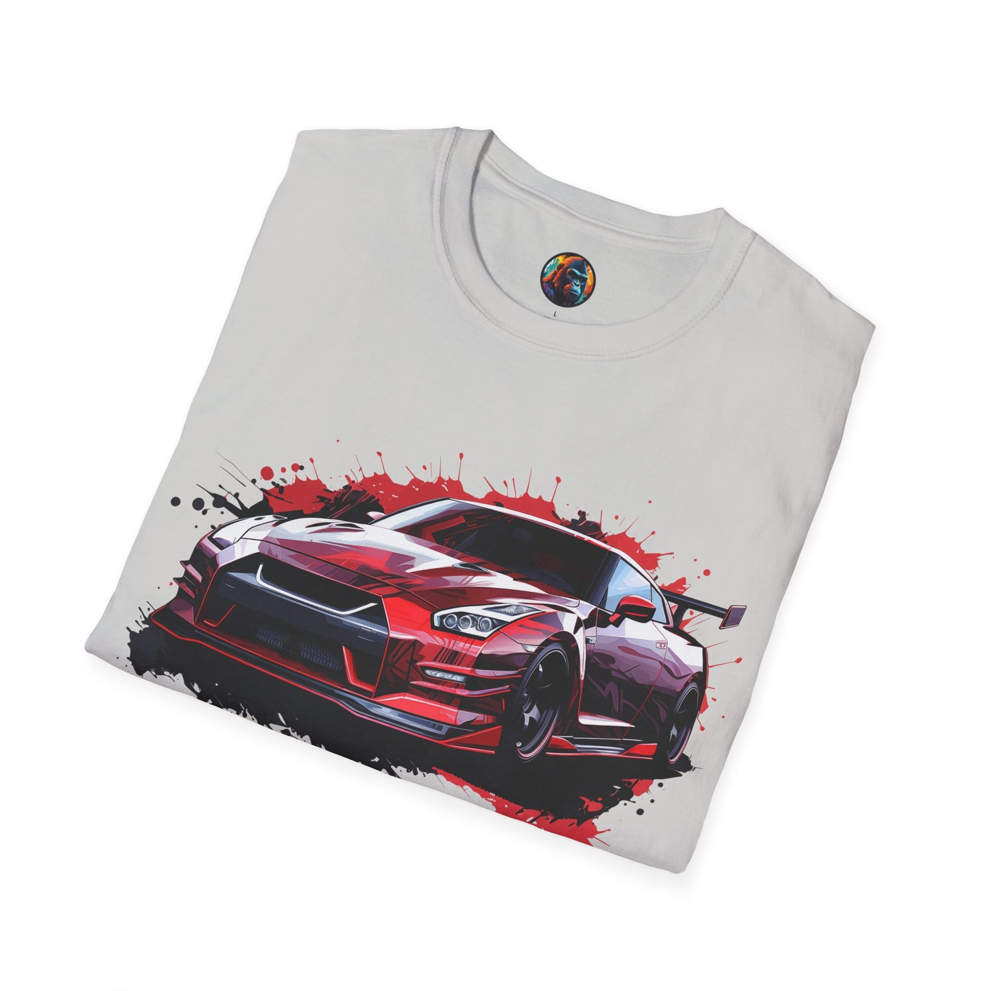 Nissan GTR NISMO Red Graffiti Splash T-Shirt