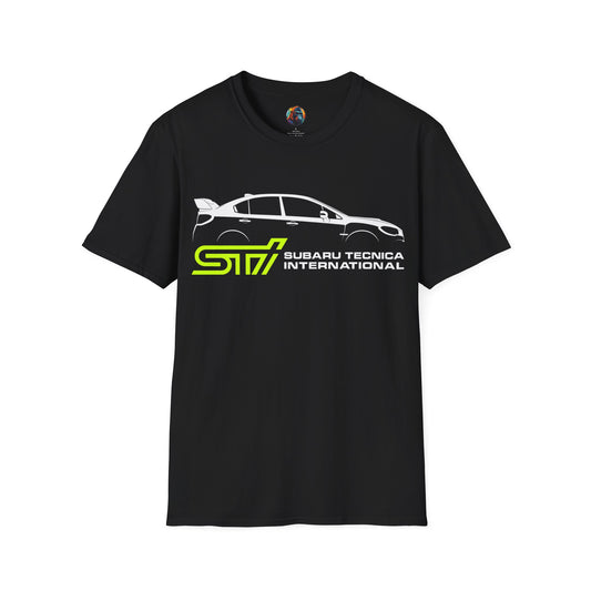 Subaru WRX STi Silhouette Side Profile  T-Shirt