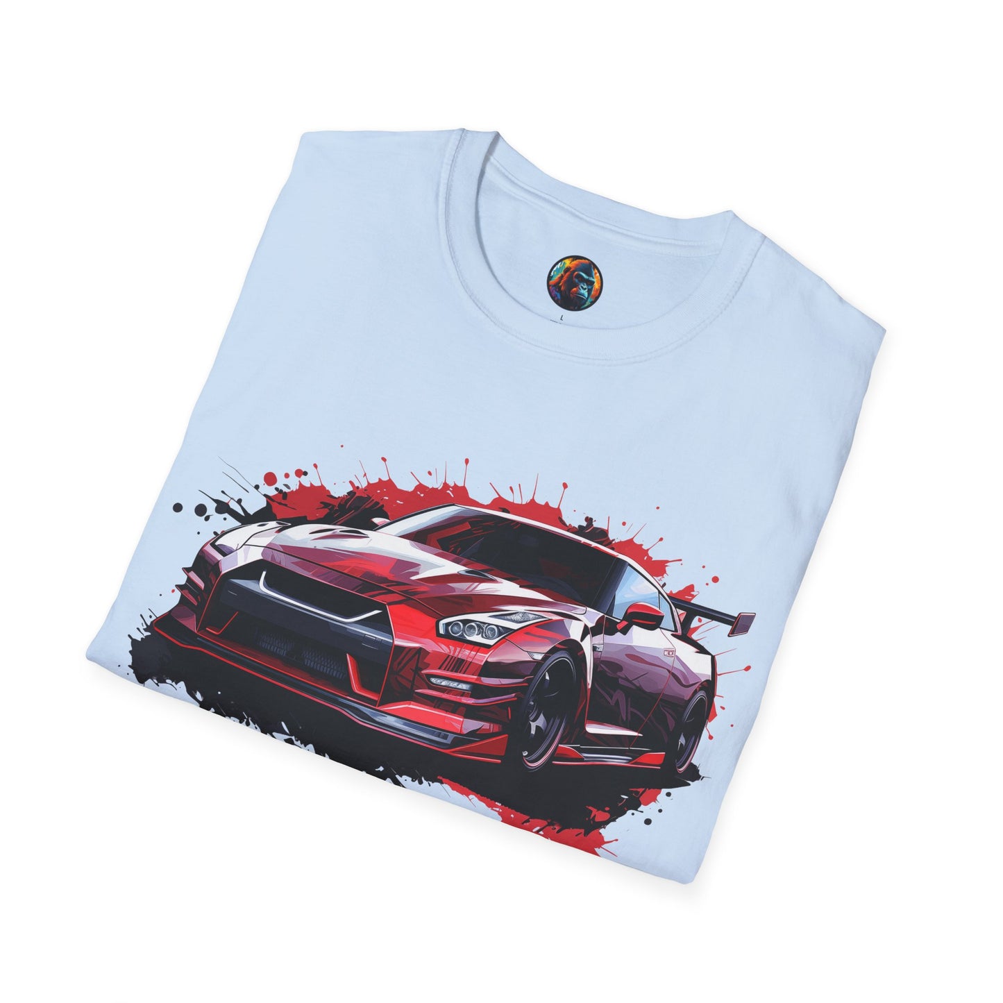 Nissan GTR NISMO Red Graffiti Splash T-Shirt