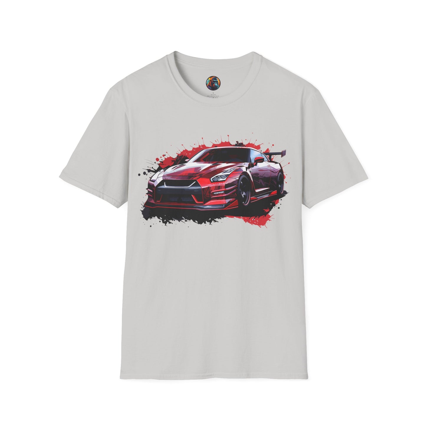 Nissan GTR NISMO Red Graffiti Splash T-Shirt