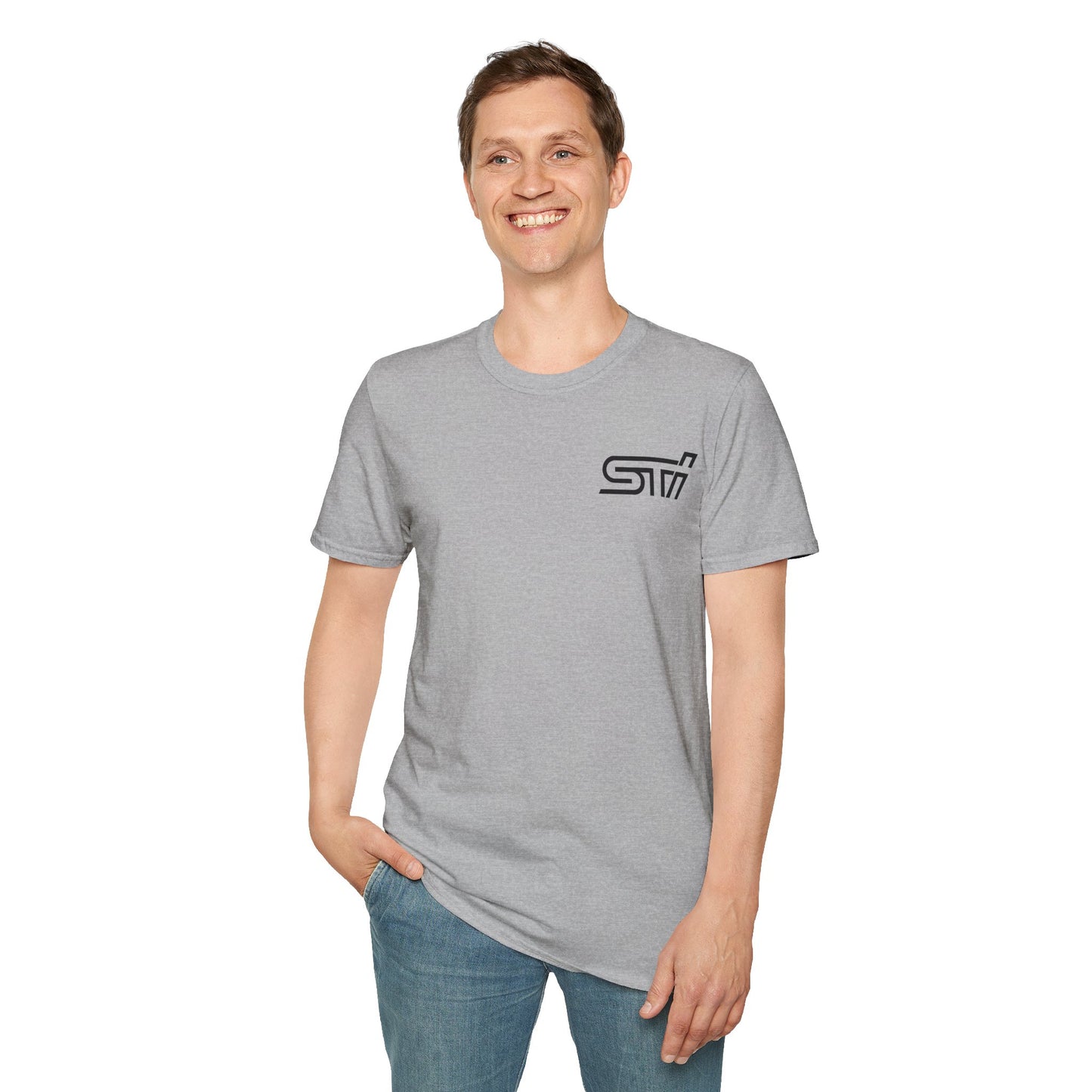 Subaru WRX STI Front End Back Logo T-Shirt