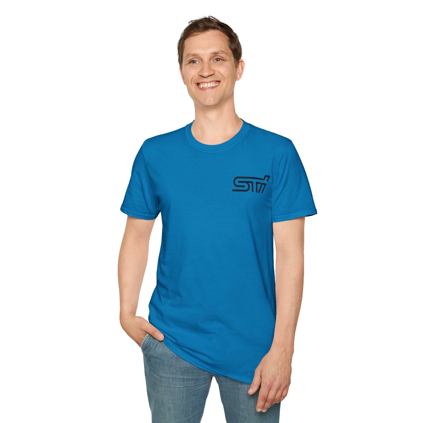 Subaru WRX STI Front End Back Logo T-Shirt