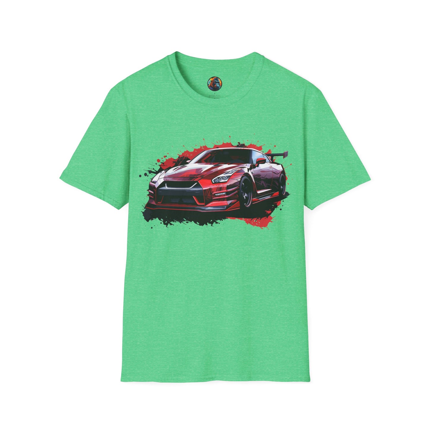 Nissan GTR NISMO Red Graffiti Splash T-Shirt