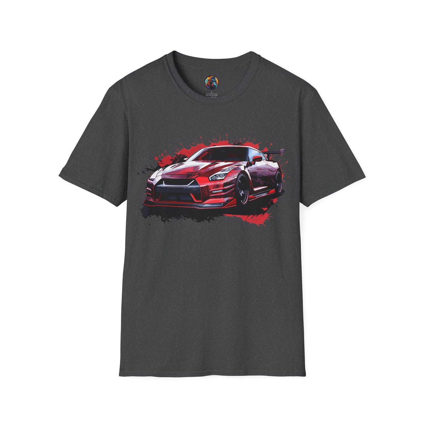 Nissan GTR NISMO Red Graffiti Splash T-Shirt