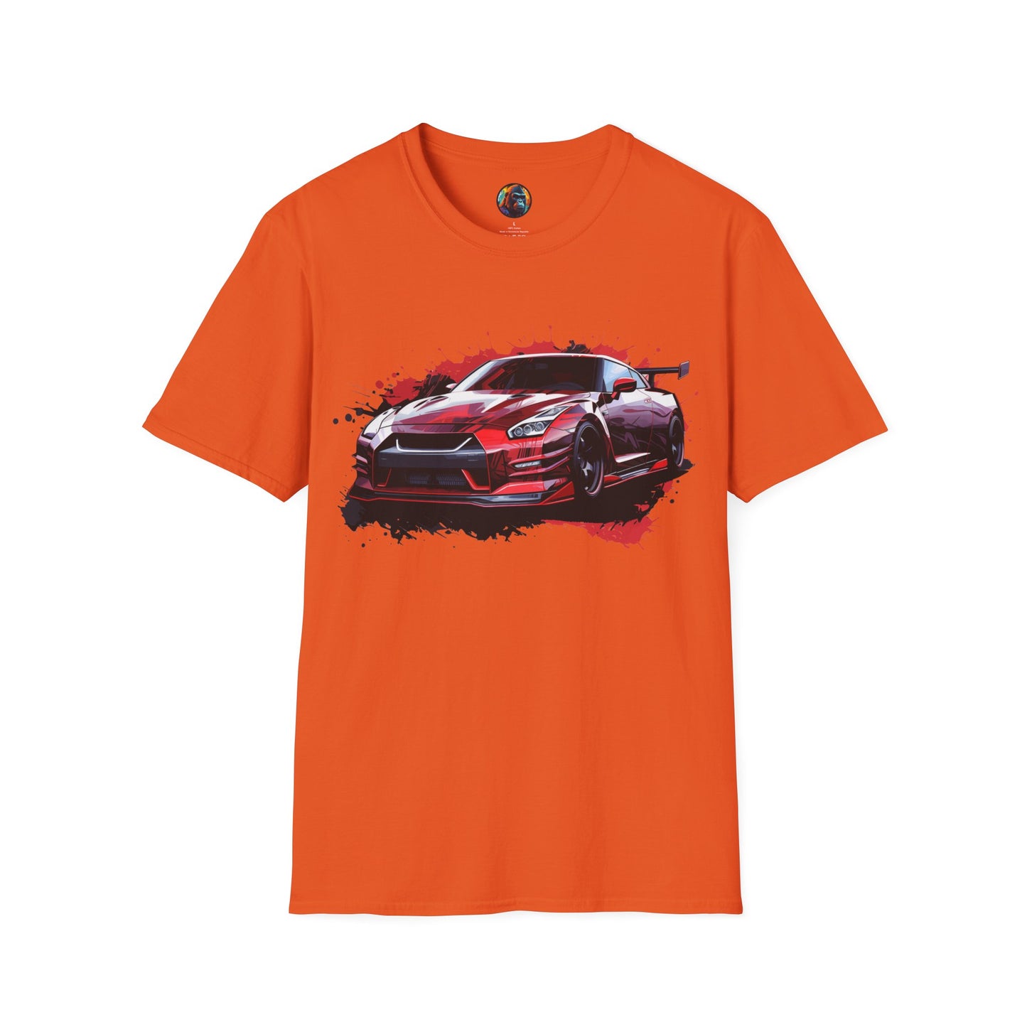 Nissan GTR NISMO Red Graffiti Splash T-Shirt