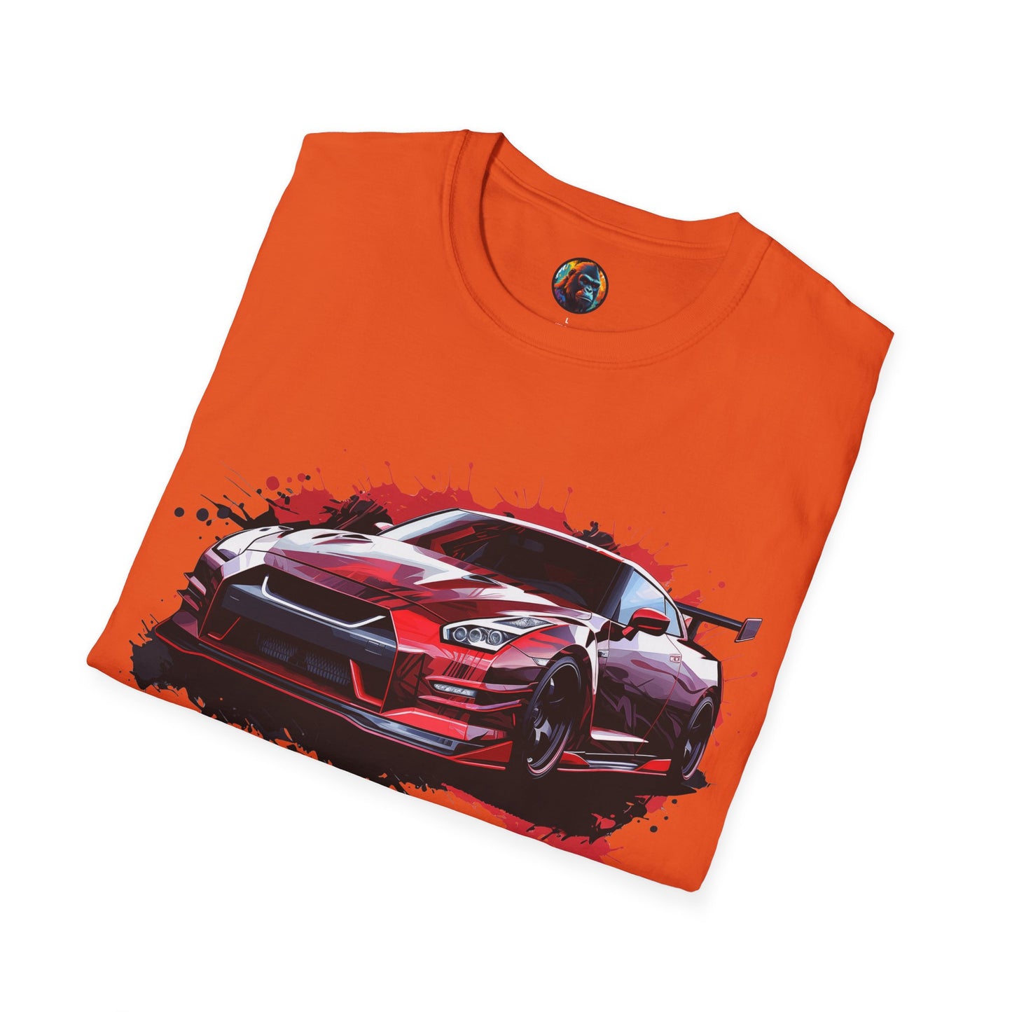 Nissan GTR NISMO Red Graffiti Splash T-Shirt