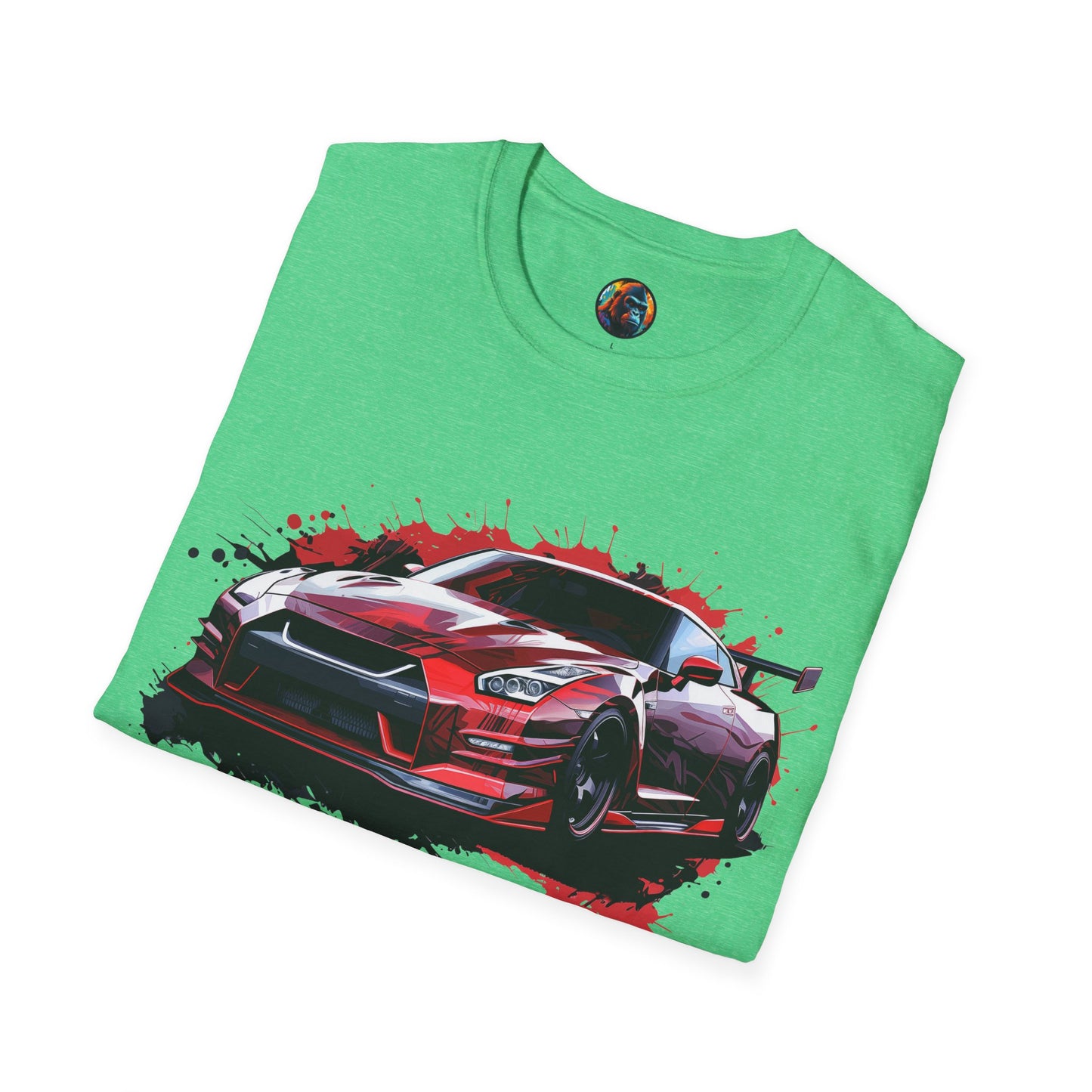 Nissan GTR NISMO Red Graffiti Splash T-Shirt