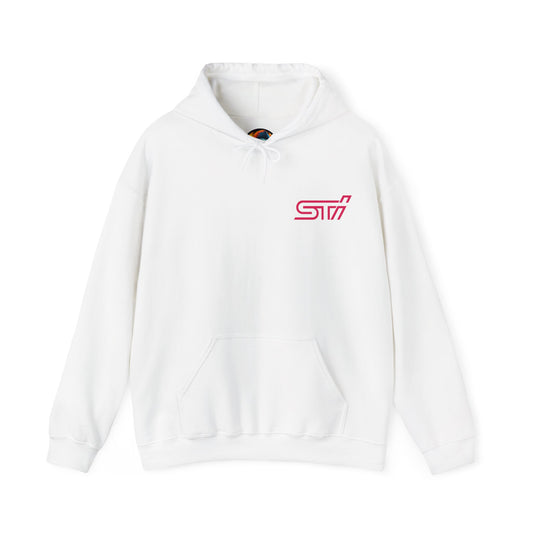 Subaru WRX STI Cherry Blossom Logo Hooded Sweatshirt