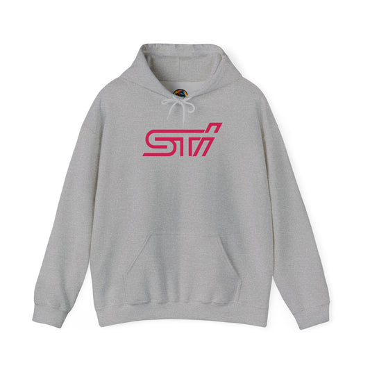 Subaru WRX STI Pink Logo Hoodie