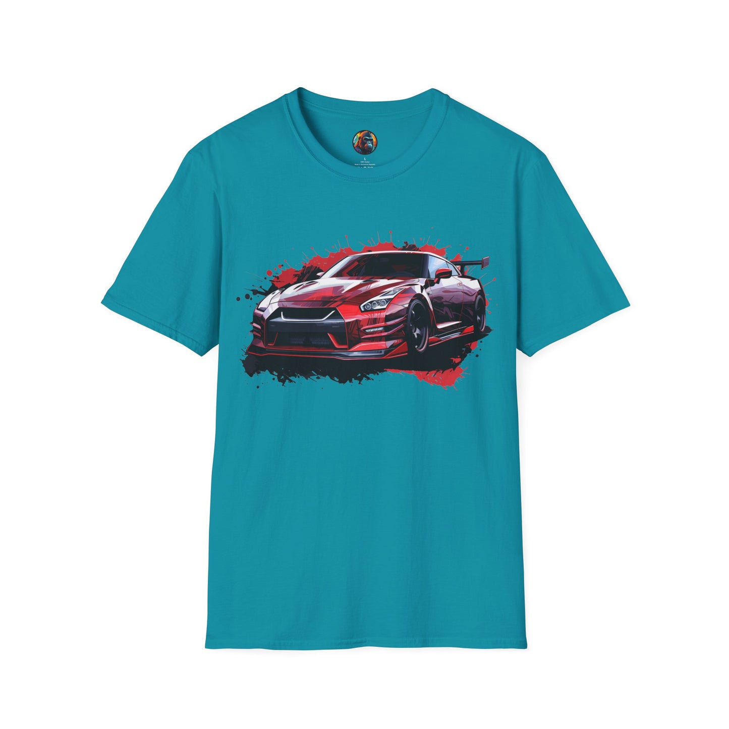 Nissan GTR NISMO Red Graffiti Splash T-Shirt