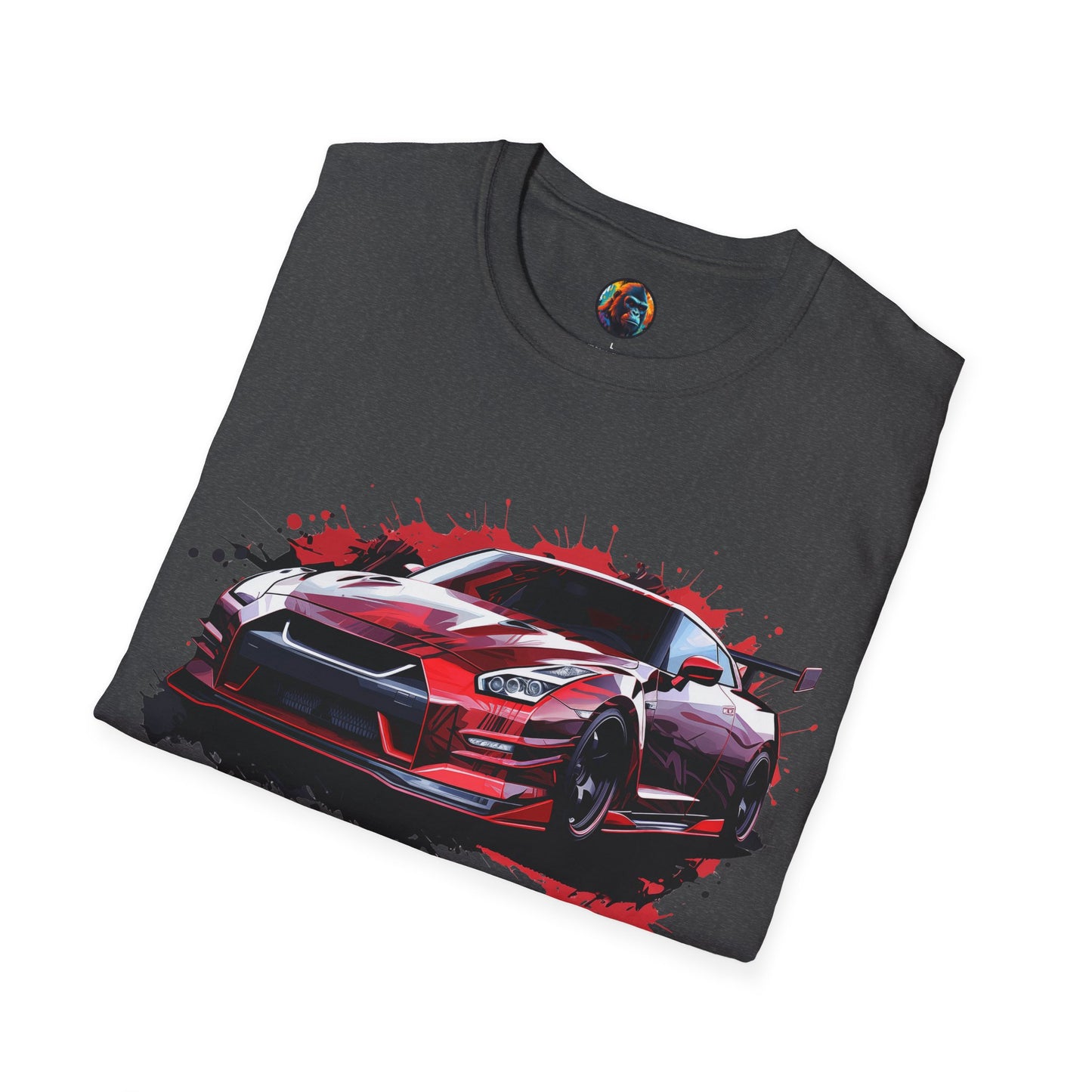 Nissan GTR NISMO Red Graffiti Splash T-Shirt